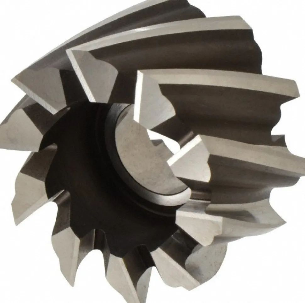 Shell End Mill: 2-3/4" Dia, 1" Arbor Hole, 10 Flute, Cobalt