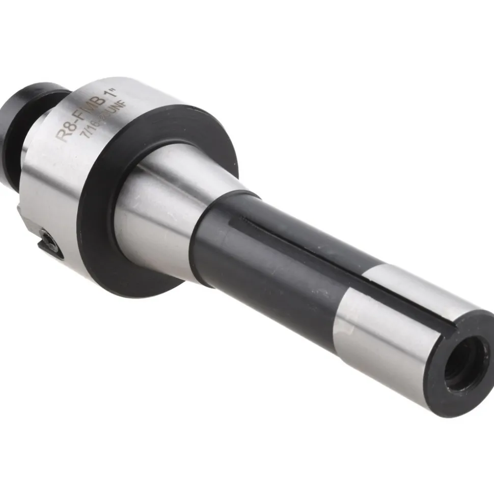 Shell Mill Holder: R8, Taper Shank, 1" Pilot