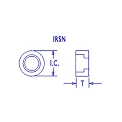 Shim for Indexables: 1/2" Inscribed Circle