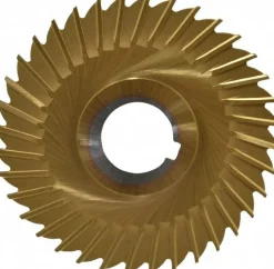 Side Chip Saw: 4" Blade Dia, 3/32" Blade Thickness, 1" Arbor Hole Dia, 36 Teeth, Cobalt