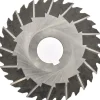 Side Chip Saw: 4" Blade Dia, 3/32" Blade Thickness, 1" Arbor Hole Dia, 32 Teeth, High Speed Steel
