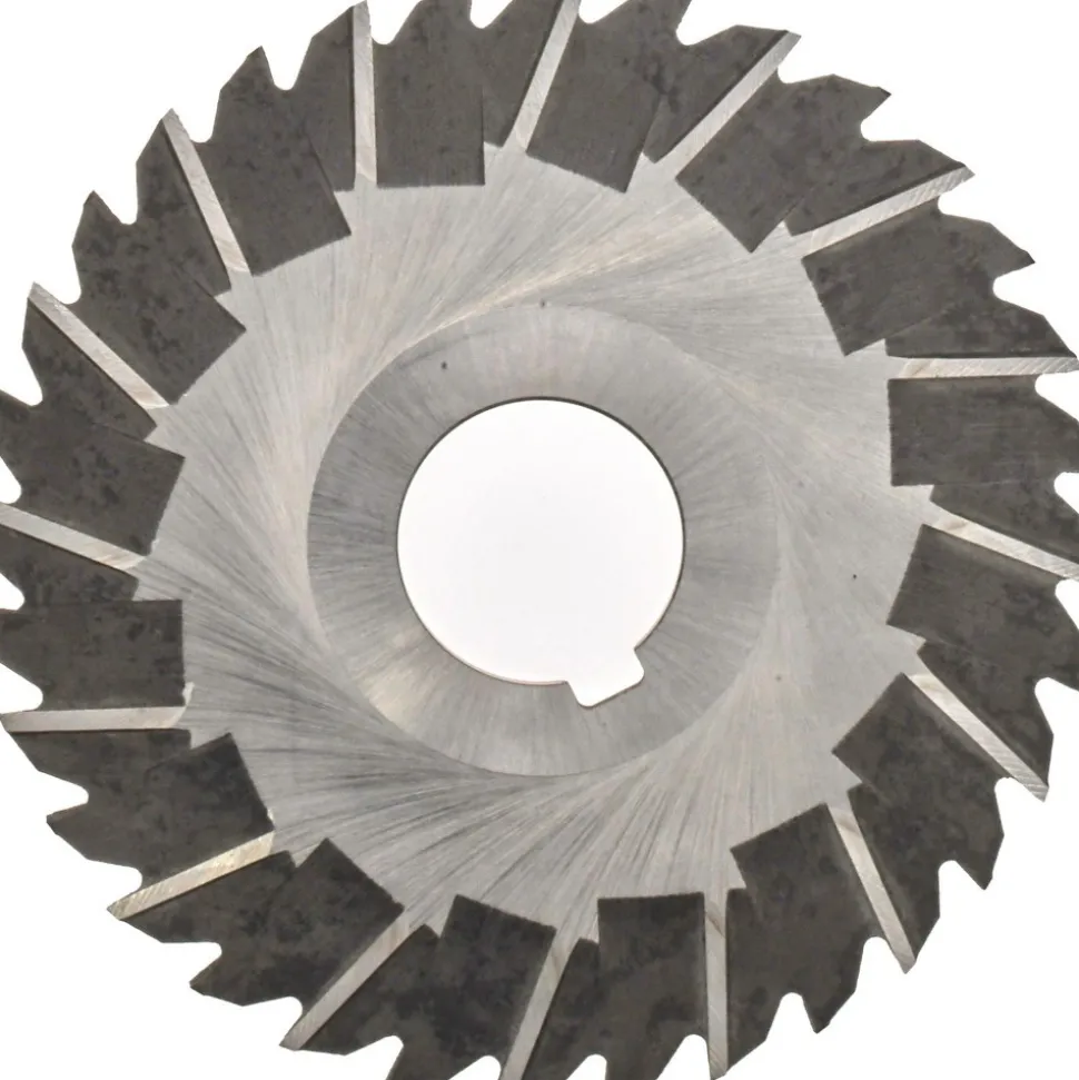 Side Chip Saw: 4" Blade Dia, 3/32" Blade Thickness, 1" Arbor Hole Dia, 32 Teeth, High Speed Steel