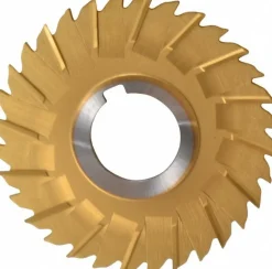 Side Chip Saw: 4" Blade Dia, 1/8" Blade Thickness, 1-1/4" Arbor Hole Dia, 32 Teeth, Cobalt