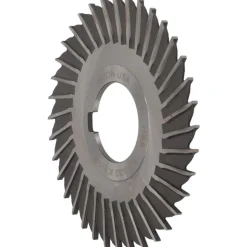 Side Chip Saw: 4" Blade Dia, 3/32" Blade Thickness, 1-1/4" Arbor Hole Dia, 36 Teeth, High Speed Steel