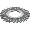Side Chip Saw: 2-1/2" Blade Dia, 1/16" Blade Thickness, 1" Arbor Hole Dia, 28 Teeth, High Speed Steel