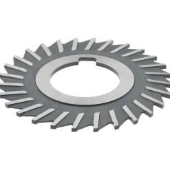 Side Chip Saw: 2-1/2" Blade Dia, 1/16" Blade Thickness, 1" Arbor Hole Dia, 28 Teeth, High Speed Steel
