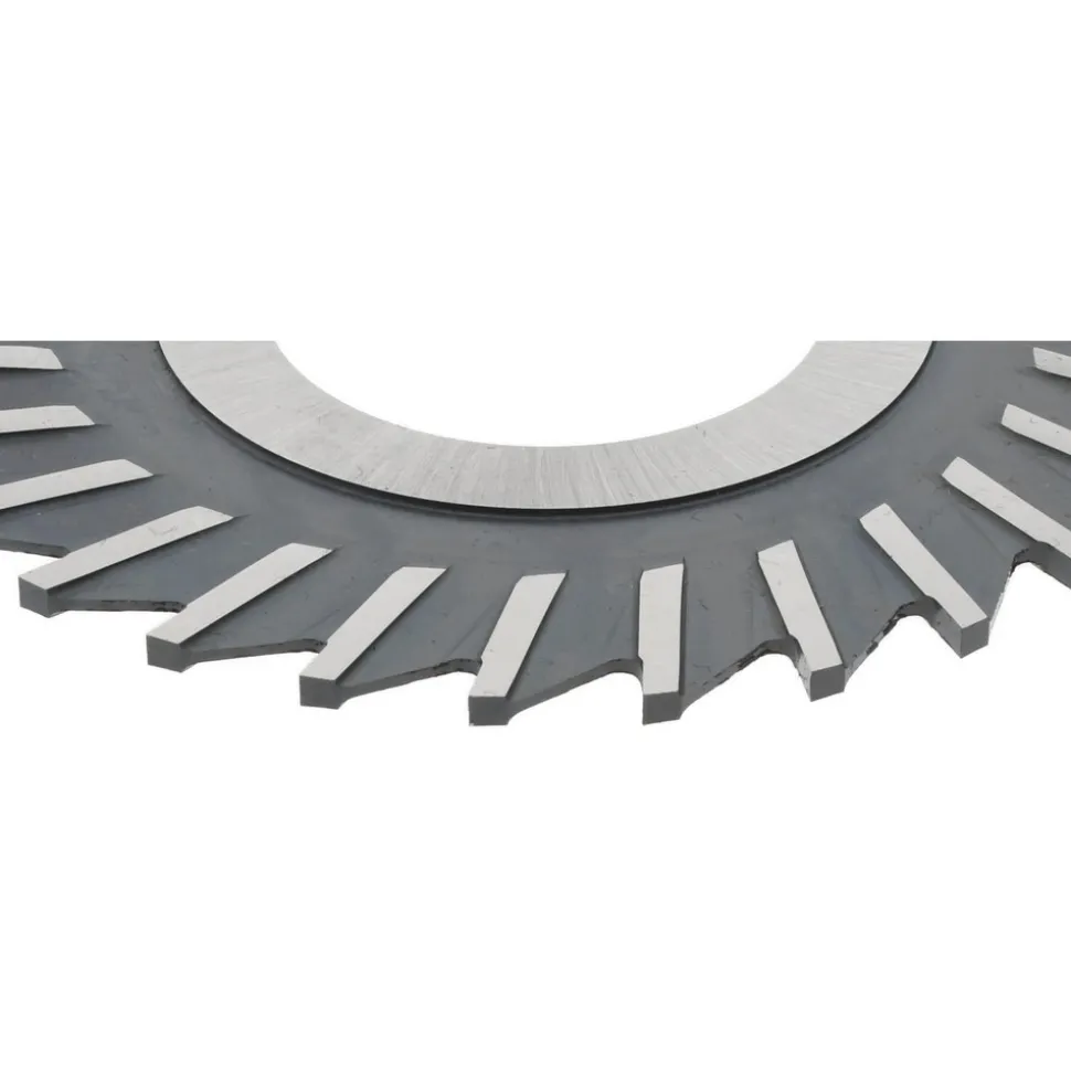 Side Chip Saw: 2-1/2" Blade Dia, 1/16" Blade Thickness, 1" Arbor Hole Dia, 28 Teeth, High Speed Steel