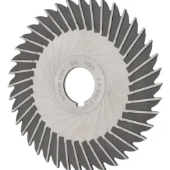 Side Chip Saw: 5" Blade Dia, 3/32" Blade Thickness, 1" Arbor Hole Dia, 40 Teeth, High Speed Steel