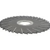 Side Chip Saw: 6" Blade Dia, 1/8" Blade Thickness, 1-1/4" Arbor Hole Dia, 40 Teeth, High Speed Steel