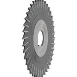 Side Chip Saw: 5" Blade Dia, 3/32" Blade Thickness, 1" Arbor Hole Dia, 40 Teeth, High Speed Steel