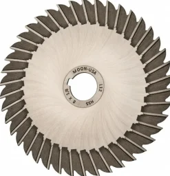 Side Chip Saw: 8" Blade Dia, 1/8" Blade Thickness, 1-1/4" Arbor Hole Dia, 42 Teeth, High Speed Steel