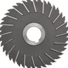 Side Chip Saw: 6" Blade Dia, 1/4" Blade Thickness, 1-1/4" Arbor Hole Dia, 40 Teeth, High Speed Steel