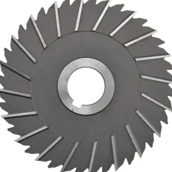 Side Chip Saw: 6" Blade Dia, 1/4" Blade Thickness, 1-1/4" Arbor Hole Dia, 40 Teeth, High Speed Steel