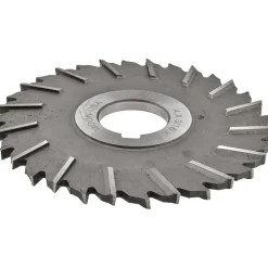 Side Chip Saw: 4" Blade Dia, 3/16" Blade Thickness, 1" Arbor Hole Dia, 32 Teeth, High Speed Steel