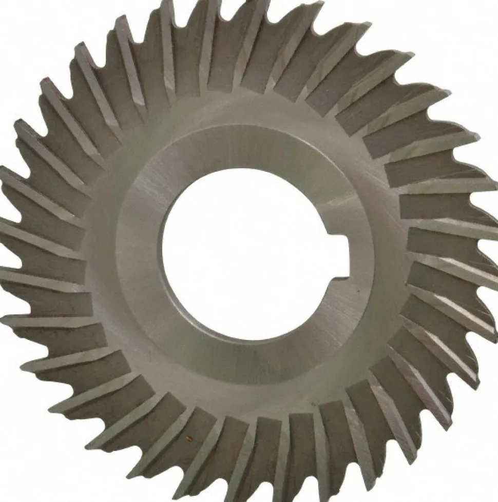 Side Chip Saw: 3" Blade Dia, 7/64" Blade Thickness, 1" Arbor Hole Dia, 32 Teeth, High Speed Steel