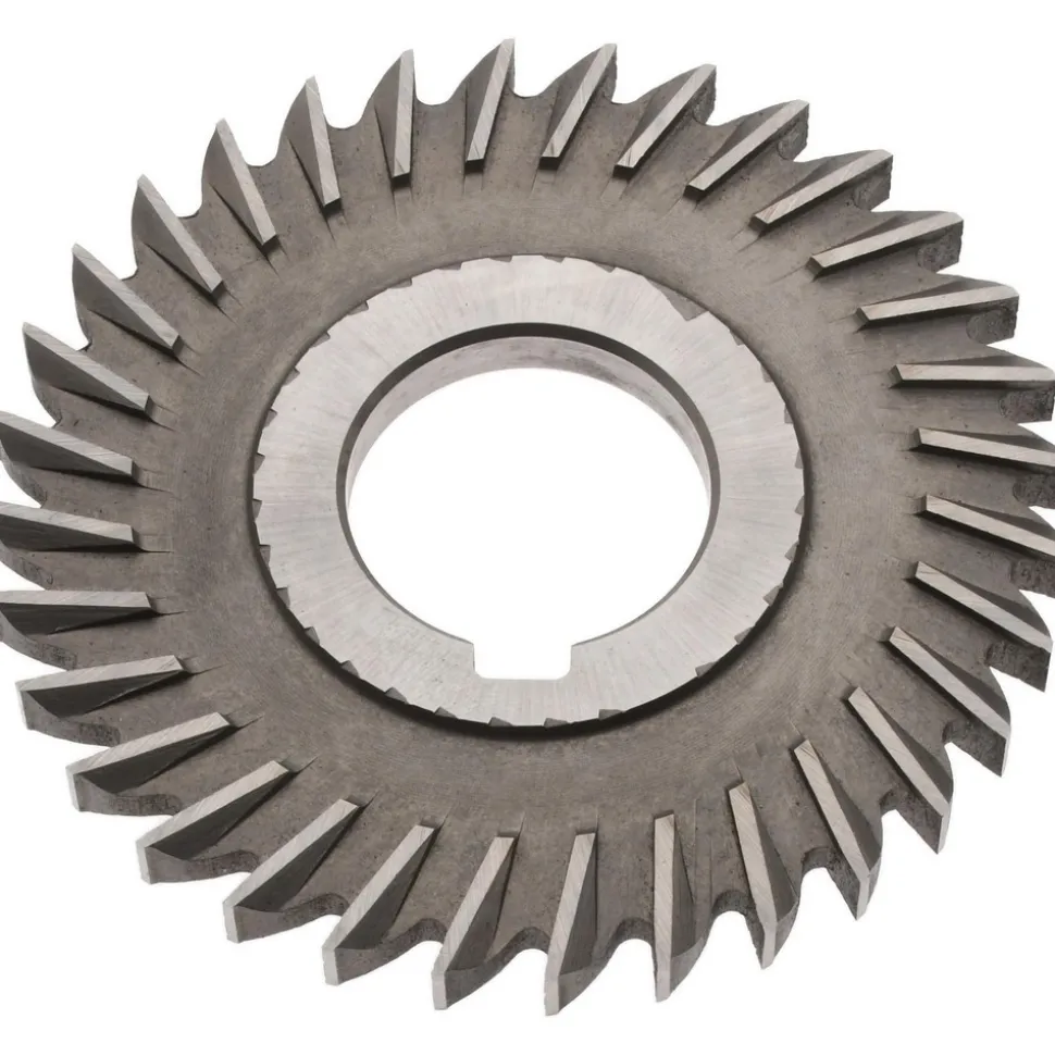 Side Chip Saw: 3" Blade Dia, 7/32" Blade Thickness, 1" Arbor Hole Dia, 32 Teeth, High Speed Steel