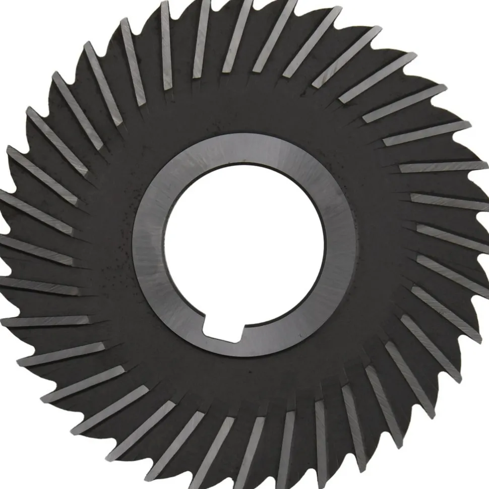 Side Chip Saw: 4" Blade Dia, 7/64" Blade Thickness, 1-1/4" Arbor Hole Dia, 36 Teeth, High Speed Steel