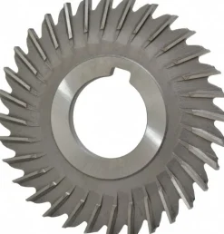 Side Chip Saw: 3" Blade Dia, 9/64" Blade Thickness, 1" Arbor Hole Dia, 32 Teeth, High Speed Steel