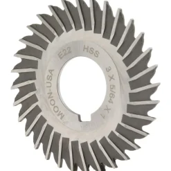 Side Chip Saw: 3" Blade Dia, 5/64" Blade Thickness, 1" Arbor Hole Dia, 32 Teeth, High Speed Steel