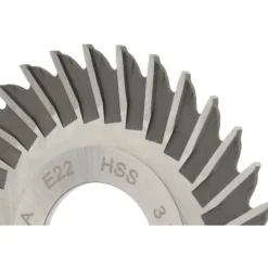 Side Chip Saw: 3" Blade Dia, 5/64" Blade Thickness, 1" Arbor Hole Dia, 32 Teeth, High Speed Steel