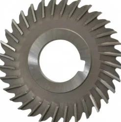 Side Chip Saw: 3" Blade Dia, 5/32" Blade Thickness, 1" Arbor Hole Dia, 32 Teeth, High Speed Steel