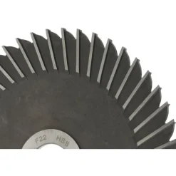 Side Chip Saw: 6" Blade Dia, 1/8" Blade Thickness, 1" Arbor Hole Dia, 48 Teeth, High Speed Steel