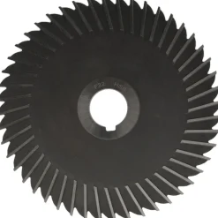 Side Chip Saw: 6" Blade Dia, 1/8" Blade Thickness, 1" Arbor Hole Dia, 48 Teeth, High Speed Steel