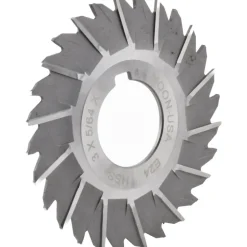 Side Chip Saw: 3" Blade Dia, 5/64" Blade Thickness, 1" Arbor Hole Dia, 28 Teeth, High Speed Steel