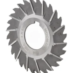 Side Chip Saw: 3" Blade Dia, 5/64" Blade Thickness, 1" Arbor Hole Dia, 28 Teeth, High Speed Steel