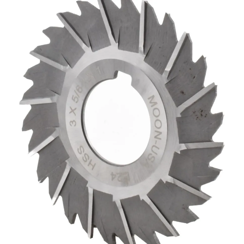 Side Chip Saw: 3" Blade Dia, 5/64" Blade Thickness, 1" Arbor Hole Dia, 28 Teeth, High Speed Steel