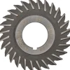 Side Chip Saw: 2-1/2" Blade Dia, 1/8" Blade Thickness, 7/8" Arbor Hole Dia, 28 Teeth, High Speed Steel