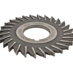 Side Chip Saw: 2-1/2" Blade Dia, 1/8" Blade Thickness, 7/8" Arbor Hole Dia, 28 Teeth, High Speed Steel