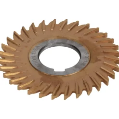 Side Chip Saw: 3" Blade Dia, 1/8" Blade Thickness, 1" Arbor Hole Dia, 32 Teeth, Cobalt