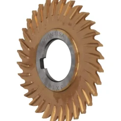 Side Chip Saw: 3" Blade Dia, 1/8" Blade Thickness, 1" Arbor Hole Dia, 32 Teeth, Cobalt