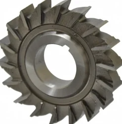 Side Milling Cutter: 2-1/2" Cutter Dia, 1/2" Cutting Width, 7/8" Arbor Hole, 18 Teeth