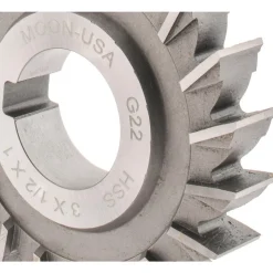 Side Milling Cutter: 3" Cutter Dia, 1/2" Cutting Width, 1" Arbor Hole, 20 Teeth