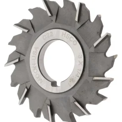 Side Milling Cutter: 3" Cutter Dia, 1/4" Cutting Width, 1" Arbor Hole, 18 Teeth