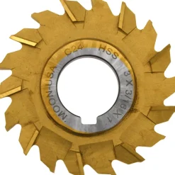 Side Milling Cutter: 3" Cutter Dia, 3/16" Cutting Width, 1" Arbor Hole, 18 Teeth