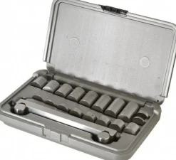 Sine Bars; Sine Bar Type: Sine Bar; Distance Between Rolls (Inch): 5 in; Parallelism (Decimal Inch): 0.0002 in; Center To Center Accuracy: 0.001 in; Overall Length (Inch): 5.00; Overall Width (Inch): 1; Top Surface Accuracy (Decimal Inch): 0.0002 in; Includes: (18) Risers; 5" Sine Bar