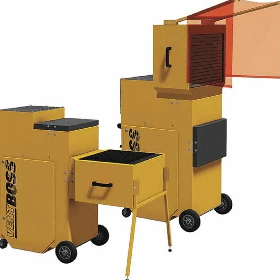Single Phase 1200 CFM 110/120V Industrial Media Air Cleaner Weld/Fume Collector