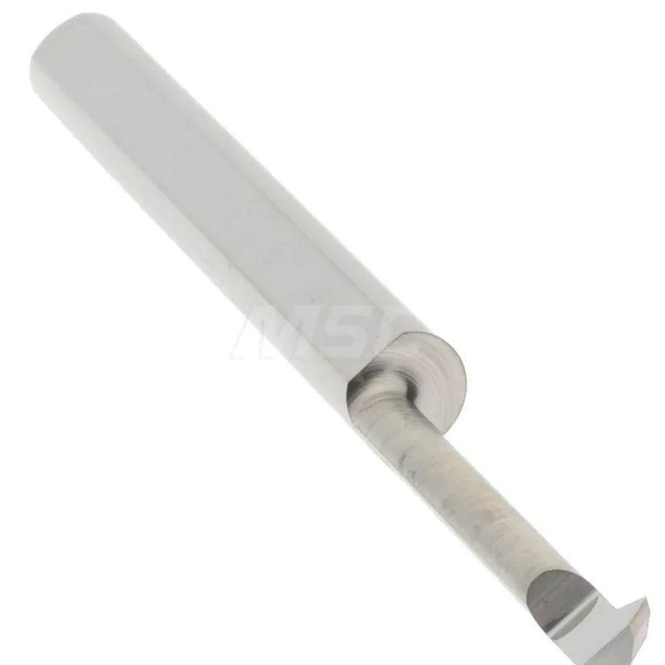 Single Point Threading Tool: 0.09" Min Thread Dia, 32 to 64 TPI, 0.5" Cut Depth, Internal, Solid Carbide
