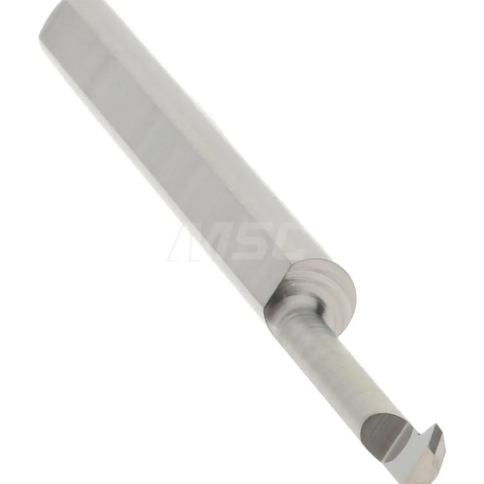 Single Point Threading Tool: 0.09" Min Thread Dia, 32 to 64 TPI, 0.4" Cut Depth, Internal, Solid Carbide