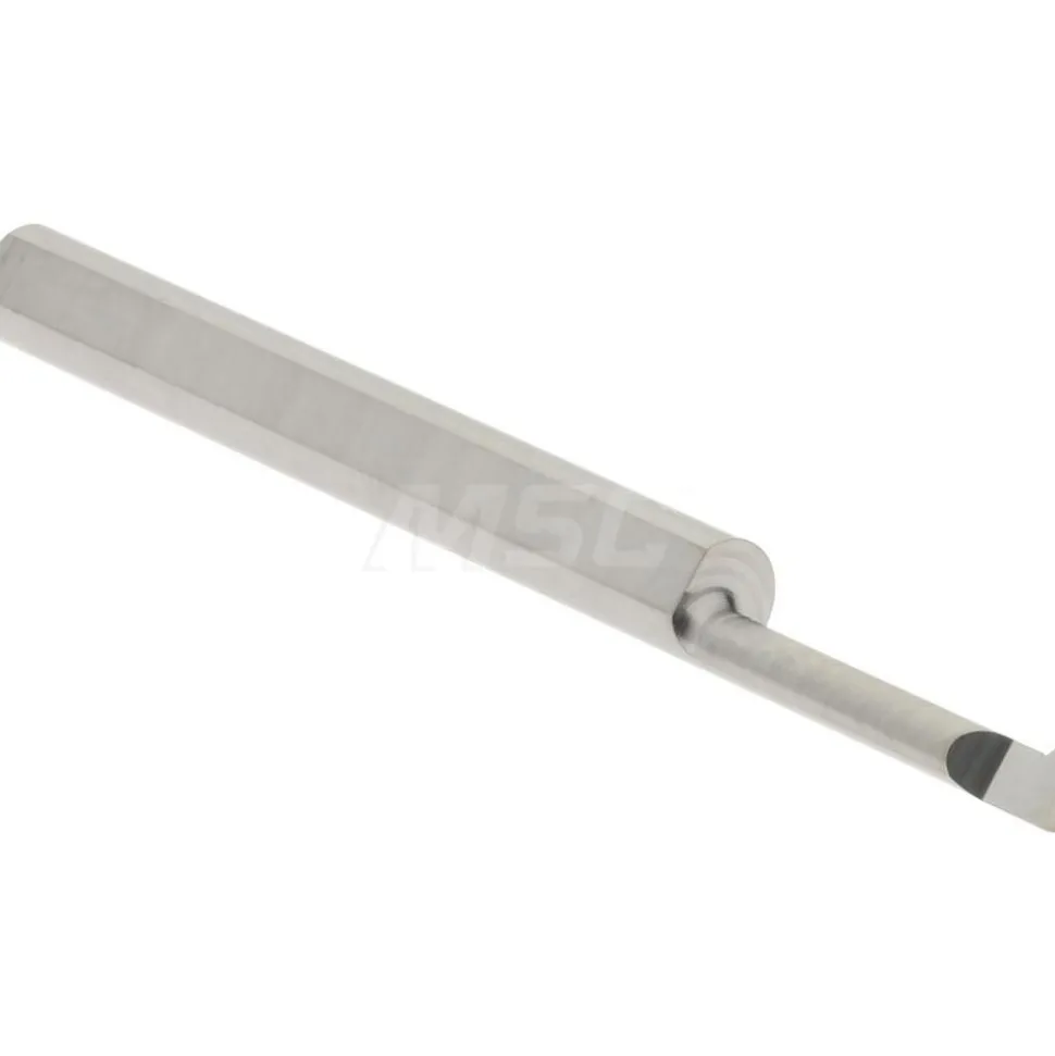 Single Point Threading Tool: 0.09" Min Thread Dia, 32 to 64 TPI, 0.4" Cut Depth, Internal, Solid Carbide