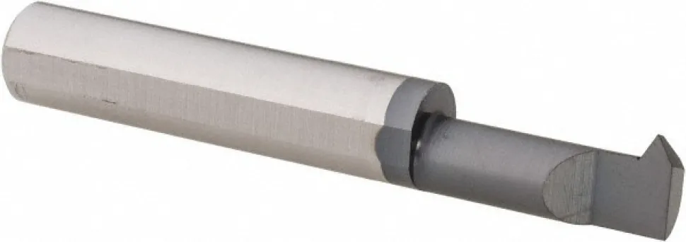 Single Point Threading Tool: 0.36" Min Thread Dia, 8 to 32 TPI, 0.75" Cut Depth, Internal, Solid Carbide