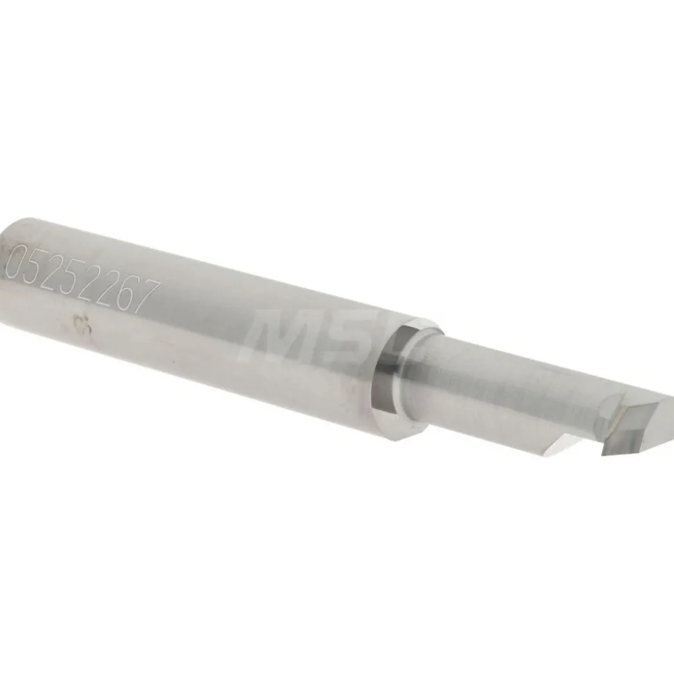 Single Point Threading Tool: 0.36" Min Thread Dia, 8 to 32 TPI, 0.75" Cut Depth, Internal, Solid Carbide