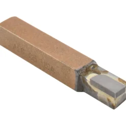 Single Point Tool Bit: AL-6, 3/8" Shank Width, 3/8" Shank Height, C5 Solid Carbide Tip, Left Hand