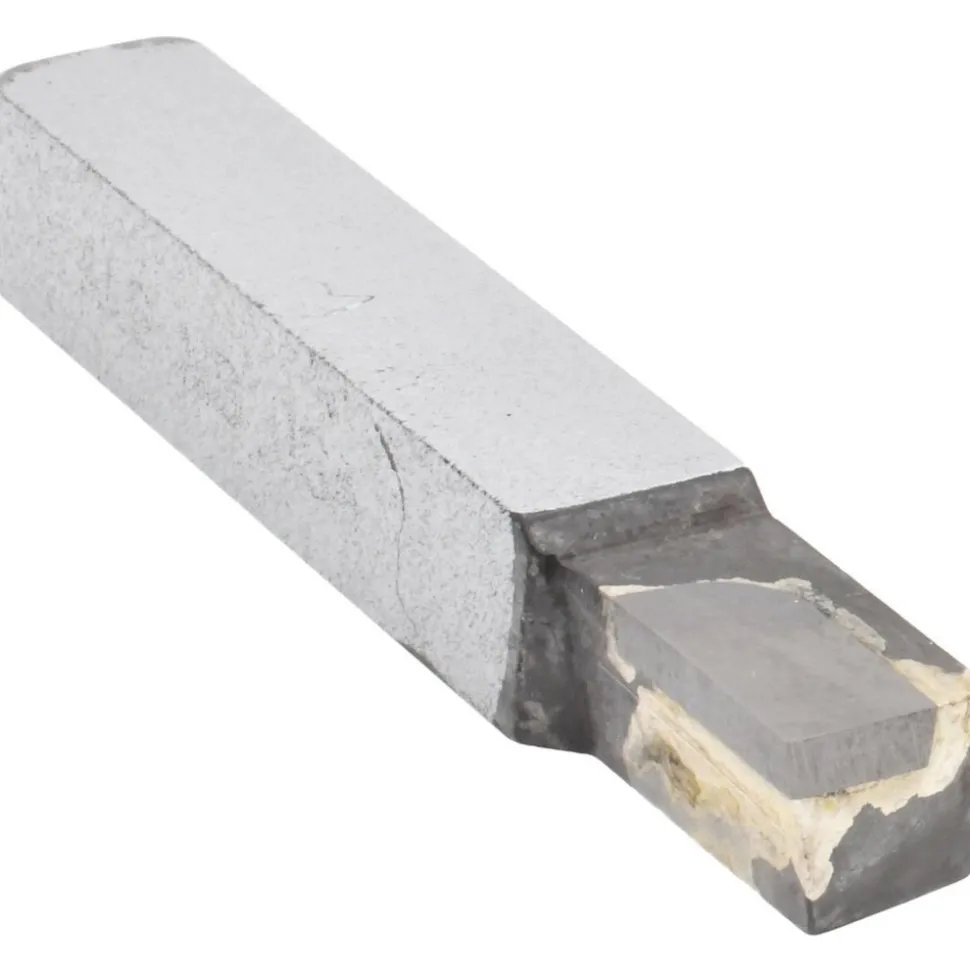 Single Point Tool Bit: AL-6, 3/8" Shank Width, 3/8" Shank Height, Micrograin Solid Carbide Tip, Left Hand