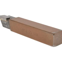 Single Point Tool Bit: AR-12, 3/4" Shank Width, 3/4" Shank Height, C5 Solid Carbide Tip, Right Hand