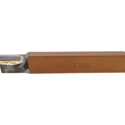 Single Point Tool Bit: AR-8, 1/2" Shank Width, 1/2" Shank Height, C5 Solid Carbide Tip, Right Hand