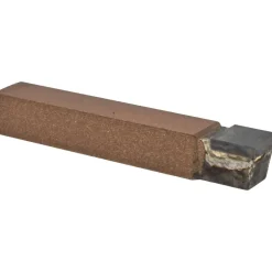 Single Point Tool Bit: C-6, 3/8" Shank Width, 3/8" Shank Height, K21 Solid Carbide Tip, Neutral